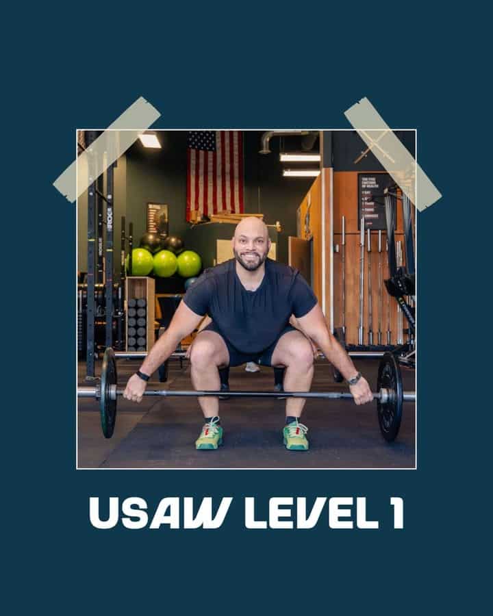 Coach Jorge Earns USA Weightlifting Level 1 Certification