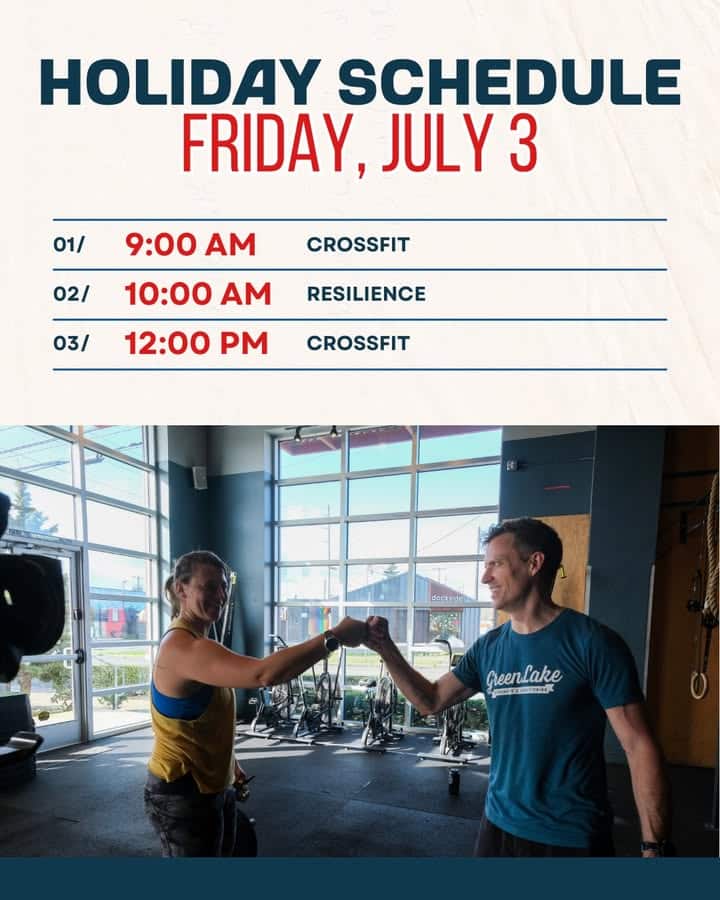 Holiday Schedule Update for July 3
