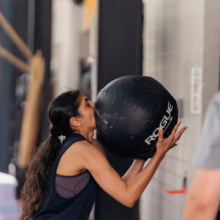 When the Wall Ball Says One More Rep