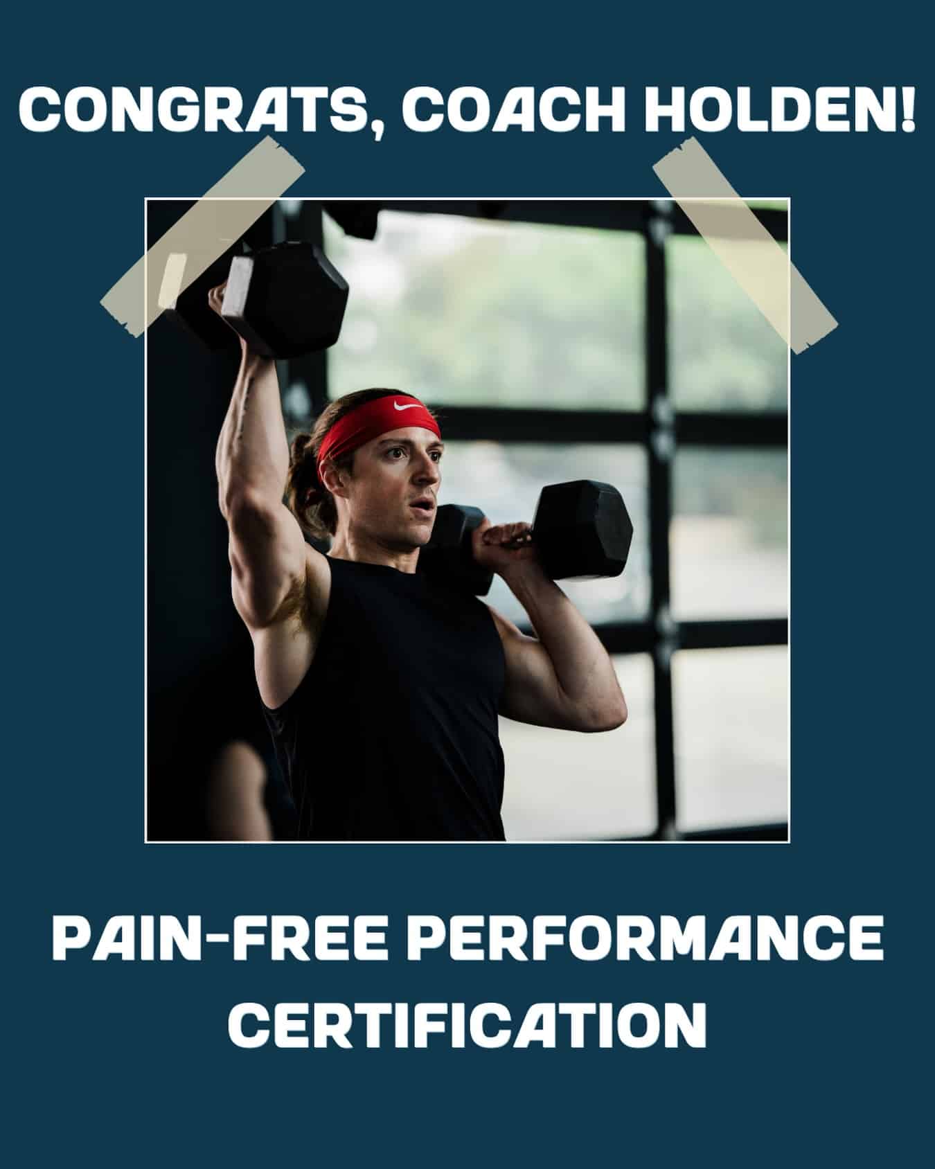 Polaris Coach Certification Achievement: Holden